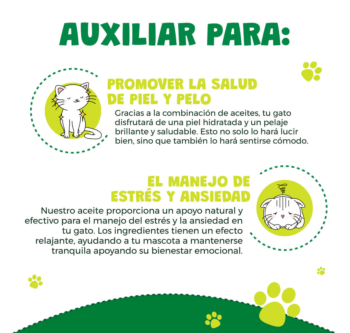 Relajante para gatos en Spray, aceite premium, Waggy’s