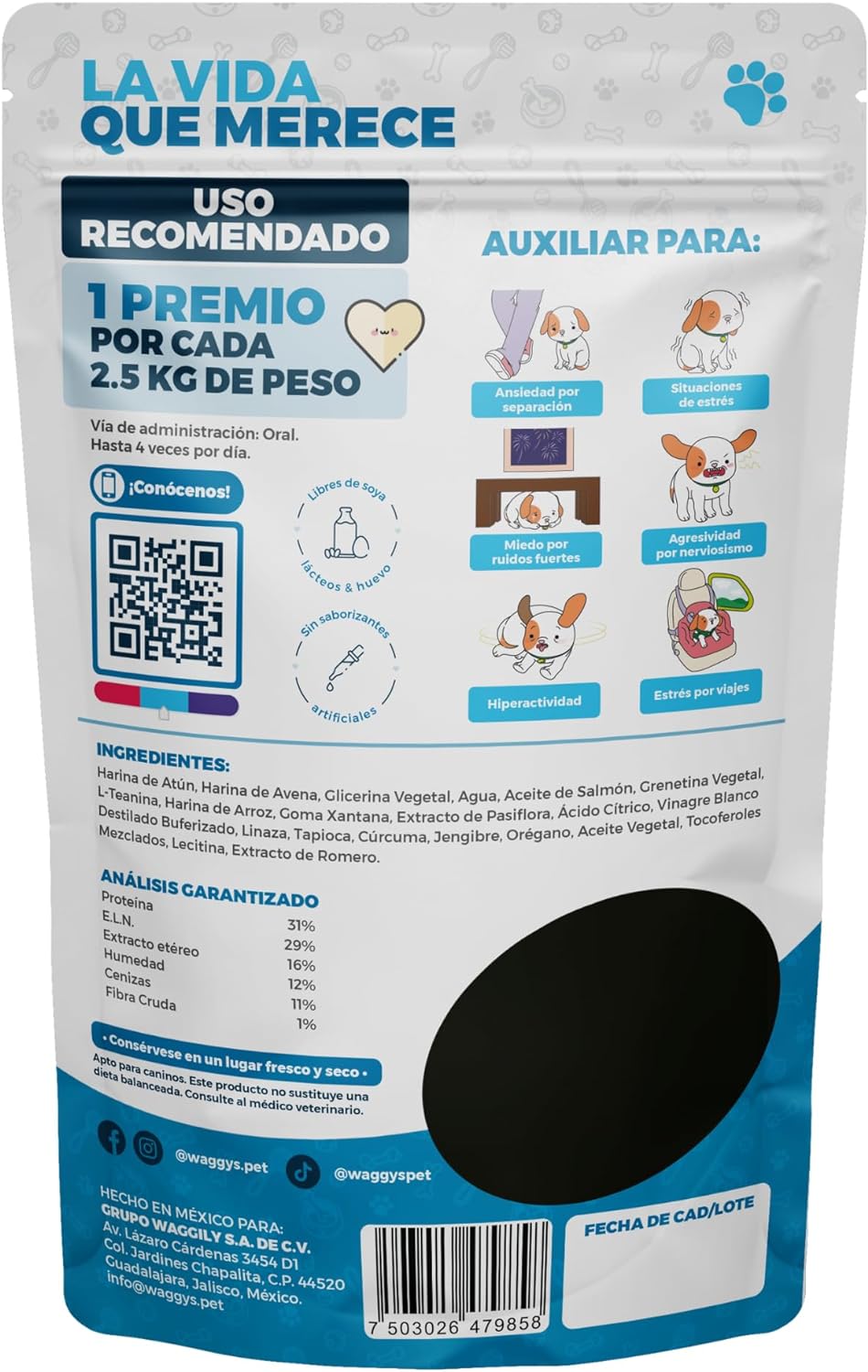Waggy's Premios para Perros, CALMING