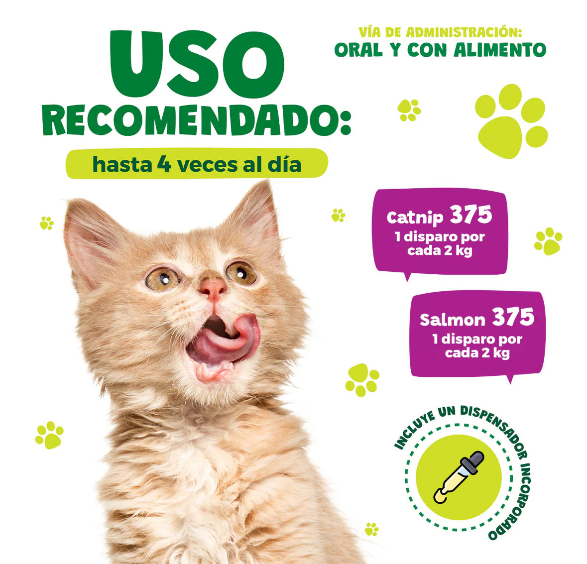 Relajante para gatos en Spray, aceite premium, Waggy’s