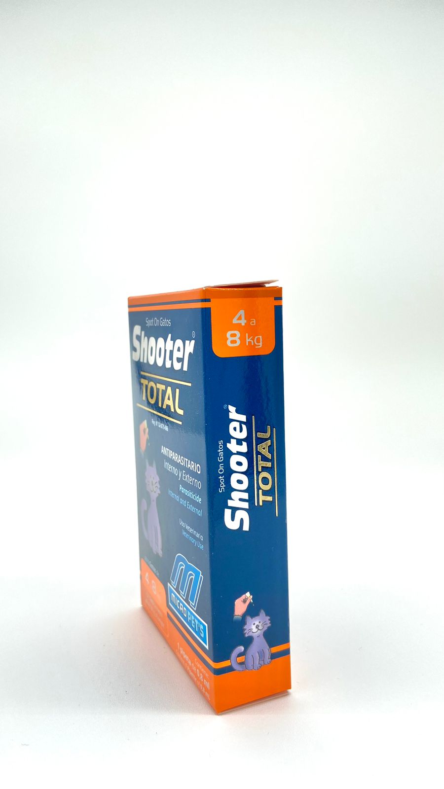 Desparasitante para Gato, Shooter Total, Salud y bienestar