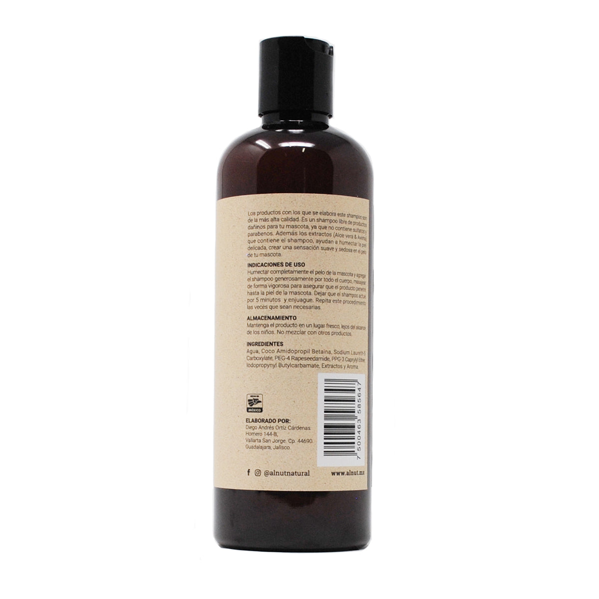 Shampoo Aloe vera & Avena