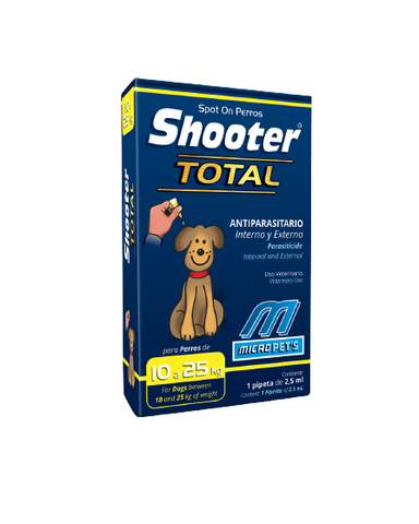 Desparasitante para Perro, Shooter Total