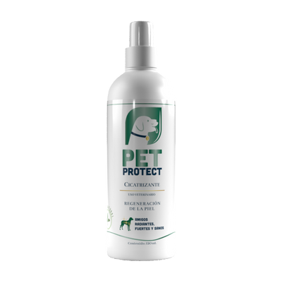 Cicatrizante para perro, gato y más, pet protect 120ml