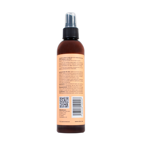 Desodorizante natural para Perro, 250ml, Alnut
