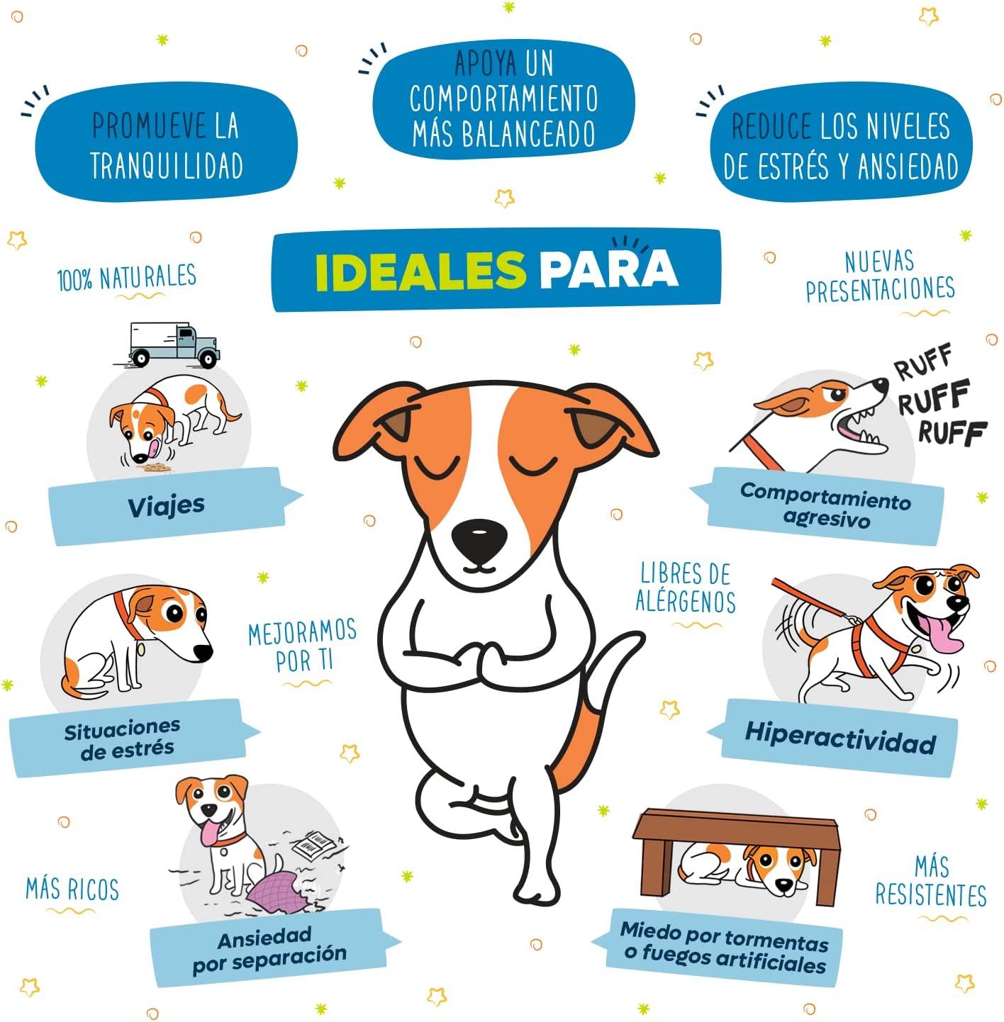 Waggy's Premios para Perros, CALMING – Metazoo